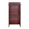 Full Floor Lectern Lecture Podium Mahogany - Hampden Furnishings