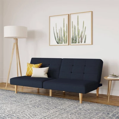 Bowie Upholstered Futon - Room & Joy 1 Bowie Upholstered Futon - Room & Joy