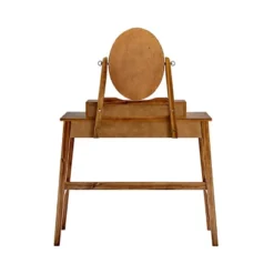 Lorna Vanity Set Walnut - Linon -Furniture Sale Store GUEST 63b9facf c25b 4cf2 9f96 309221ffb964