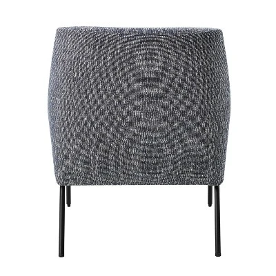 Glenn Mid-Century Modern Accent Chair Blue/White - Project 62™ 5 Glenn Mid-Century Modern Accent Chair Blue/White - Project 62™ - Image 5