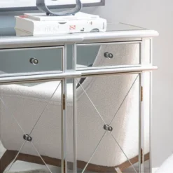 Falcone Console Silver - Powell Company -Furniture Sale Store GUEST 64798537 91df 489a ab46 b0522d80f66b