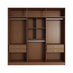 Eldridge Freestanding Wardrobe Maple Cream - Manhattan Comfort -Furniture Sale Store GUEST 647baf29 55b8 4aab b3e2 fc63ec085504