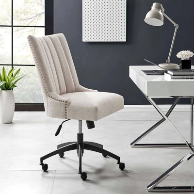 Empower Channel Tufted Fabric Office Chair - Modway 1 Empower Channel Tufted Fabric Office Chair - Modway