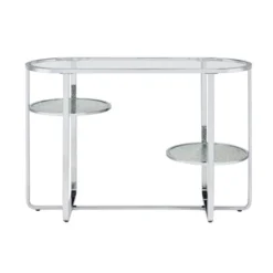 Rueledge Glam 2 Shelf Sofa Table Chrome - HOMES: Inside + Out 8 Rueledge Glam 2 Shelf Sofa Table Chrome - HOMES: Inside + Out -Furniture Sale Store GUEST 653e9c05 b5ca 4922 a0f5 e25d692e3f65