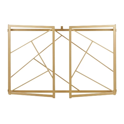 Folia Writing Desk Gold/White - LumiSource 8 Folia Writing Desk Gold/White - LumiSource - Image 8