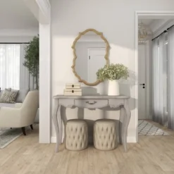 Farmhouse Vintage Console Table White - Olivia & May -Furniture Sale Store GUEST 654429a4 7990 4ca7 8689 d6f695f1b220