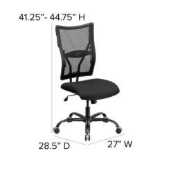 HERCULES Series 400 Lb. Capacity Big & Tall Executive Swivel Office Chair Black Mesh - Flash Furniture -Furniture Sale Store GUEST 659b4804 0272 4a76 933f 483fe9d63fad