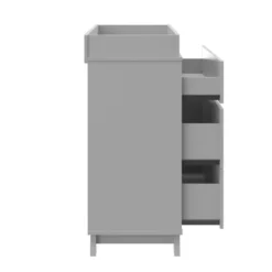 Storkcraft Beckett 3 Drawer Dresser With Changing Topper - Pebble Gray -Furniture Sale Store GUEST 659be33c 81ff 406a 954a 4952d561c974