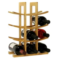 Oceanstar 12-Bottle Natural Wine Rack -Furniture Sale Store GUEST 660dcdda 5f28 4721 9920 5ea303aa301f