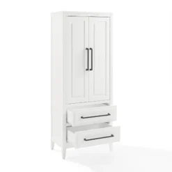 Genevieve Storage Pantry White - Crosley -Furniture Sale Store GUEST 6680f83c e074 49c3 acf7 62dea113479a