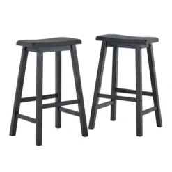 Set Of 2 29" Chimney Hill Saddle Barstools - Inspire Q 18 Set Of 2 29" Chimney Hill Saddle Barstools - Inspire Q -Furniture Sale Store GUEST 692e5ece dff5 4d43 baeb f107c1fa193e