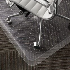 WorkOnIt Office Desk Chair Floor Mat With Lip, Clear -Furniture Sale Store GUEST 693cc2ec ebbb 4cae 8e8a e592ccf8ecc9