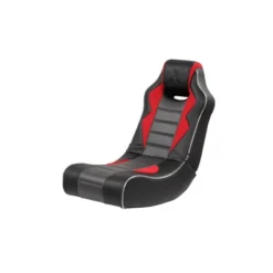 Flash Neo Fiber LED Wired Audio Floor Rocker Gaming Chair Red/Black - X Rocker -Furniture Sale Store GUEST 69f6efc1 64e2 4a10 abdd 2b8023b66508