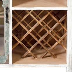 LuxenHome Distressed White And Gray Wood 1-Door Storage Wine Cabinet 15 LuxenHome Distressed White And Gray Wood 1-Door Storage Wine Cabinet -Furniture Sale Store GUEST 6a26c4c0 ef97 4b82 829c 187f9b2f95a9