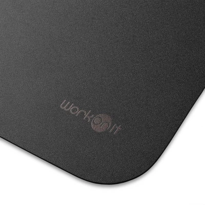 WorkOnIt 54" X 36" Anti-Fatigue Chair Mat For Hardwood Floors, Sit Or Standing Desk, Black 4 WorkOnIt 54" X 36" Anti-Fatigue Chair Mat For Hardwood Floors, Sit Or Standing Desk, Black - Image 4