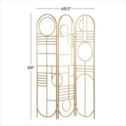 Modern Metal Room Divider Screen Gold - Olivia & May 29 Modern Metal Room Divider Screen Gold - Olivia & May -Furniture Sale Store GUEST 6aa034ce d6b1 4c1c bcd6 9901a8403b14