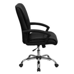 Flash Furniture Mid-Back Black LeatherSoft Swivel Manager's Office Chair With Arms -Furniture Sale Store GUEST 6b2558ed 683e 4a4e a9f2 78f6e18970dc