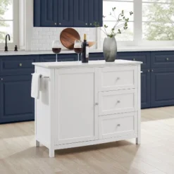 Soren Stone Top Kitchen Island/Cart White - Crosley 29 Soren Stone Top Kitchen Island/Cart White - Crosley -Furniture Sale Store GUEST 6b7ba0ea e474 410d a51a 7cc50f77ea4d