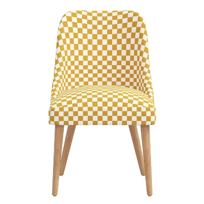 Sherrie Upholstered Dining Chair Checkerboard - Skyline Furniture 1 Sherrie Upholstered Dining Chair Checkerboard - Skyline Furniture