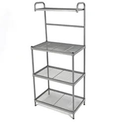 Costway 4-Tier Baker's Rack Microwave Oven Stand Shelves Kitchen Storage Rack Organizer -Furniture Sale Store GUEST 6bb44483 4004 474d 97e8 cd438ee3f6c0