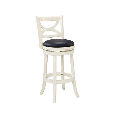 Florence Swivel Barstool Hardwood/White - Boraam 11 Florence Swivel Barstool Hardwood/White - Boraam - Image 11