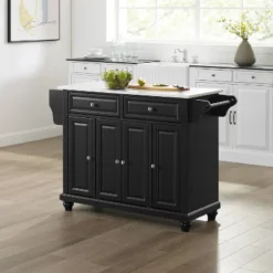 Cambridge Granite Top Full Size Kitchen Island/Cart - Crosley