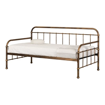 Twin Prairie Metal Daybed Bronze - South Shore 8 Twin Prairie Metal Daybed Bronze - South Shore - Image 8