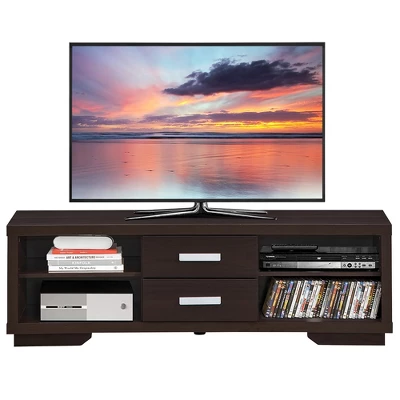 Costway TV Stand Entertainment Center Hold Up To 65'' TV With Storage Shelves & Drawers 7 Costway TV Stand Entertainment Center Hold Up To 65'' TV With Storage Shelves & Drawers - Image 7