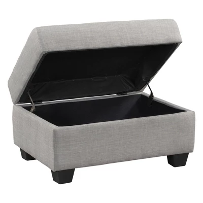 108" Reversible L-Shape Sectional Sofa Couch With Storage Ottoman-ModernLuxe 8 108" Reversible L-Shape Sectional Sofa Couch With Storage Ottoman-ModernLuxe - Image 8