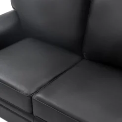 Antonia 60" Wide Chesterfield Loveseat, Genuine Leather Sofa With Nailhead Trim And Rolled Armrests -A+B | ARTFUL LIVING DESIGN -Furniture Sale Store GUEST 6f6352a4 e6a4 45f8 8c65 a8892750febd