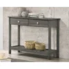 Clonard Wooden Sofa Table Gray - HOMES: Inside + Out
