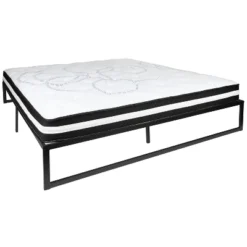 Emma And Oliver 14" Platform Bed Frame & 10" Mattress In A Box - No Box Spring Required 27 Emma And Oliver 14" Platform Bed Frame & 10" Mattress In A Box - No Box Spring Required -Furniture Sale Store GUEST 70963b21 ca1d 455c a81a fc3fd81f5354