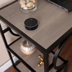 Vikrin Writing Desk With Storage Natural/Black - Aiden Lane -Furniture Sale Store GUEST 70cd53cd b165 4d61 b21b b1366670df9a