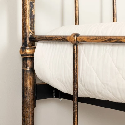 Twin Prairie Metal Daybed Bronze - South Shore 4 Twin Prairie Metal Daybed Bronze - South Shore - Image 4