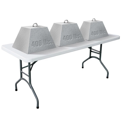 Plastic Development Group 800 Blow Molded Utility Portable Garage Sale Event Dining Banquet Table 2 Plastic Development Group 800 Blow Molded Utility Portable Garage Sale Event Dining Banquet Table - Image 2