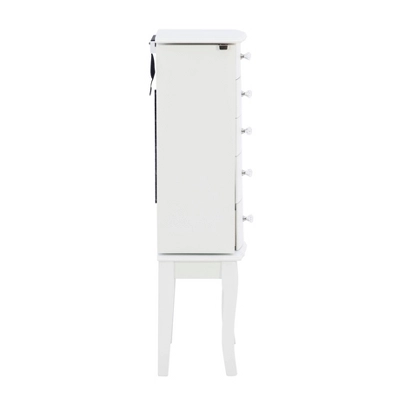 Makenzie Jewelry Armoire White - Powell Company 4 Makenzie Jewelry Armoire White - Powell Company - Image 4