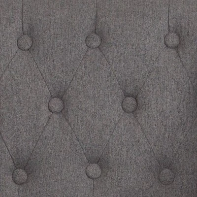 Merrick Lane Upholstered Barstool 30" High Transitional Tufted Barstool With Accent Nail Trim 4 Merrick Lane Upholstered Barstool 30" High Transitional Tufted Barstool With Accent Nail Trim - Image 4