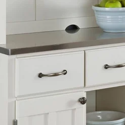 Stainless Top And Hutch Sideboard Buffet Servers- Home Styles -Furniture Sale Store GUEST 724605d7 d0d7 4fb1 b59c d2eaede09d6f