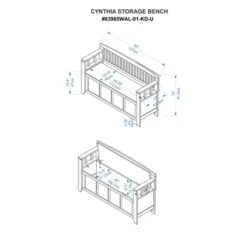 Cynthia Storage Bench - Linon 28 Cynthia Storage Bench - Linon -Furniture Sale Store GUEST 72a42205 a855 4c34 a722 555919519eba