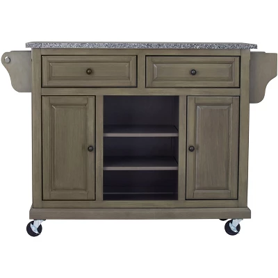 Glenwillow Home Kitchen Cart With Locking Casters 2 Glenwillow Home Kitchen Cart With Locking Casters - Image 2