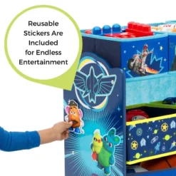 Disney Pixar Toy Story 4 Design And Store 6 Bin Toy Organizer - Delta Children 11 Disney Pixar Toy Story 4 Design And Store 6 Bin Toy Organizer - Delta Children -Furniture Sale Store GUEST 73cc079d c0c8 4e18 bd2e a314b822f0b9