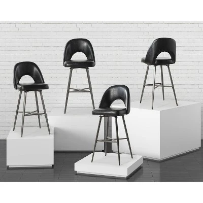 Tilano Modern Counter&Bar Stool,set Of 4 With Cutout Design | ARTFUL LIVING DESIGN 10 Tilano Modern Counter&Bar Stool,set Of 4 With Cutout Design | ARTFUL LIVING DESIGN - Image 10