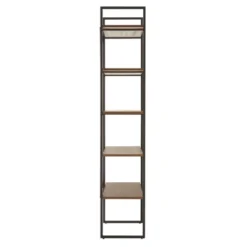 Nathyn 5 Shelf X Back Metal Post Bookshelf - Inspire Q -Furniture Sale Store GUEST 75a85746 83a2 452e a4b0 964304da3e36