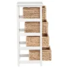 Seabrook Four Storage Unit White - OSP Home Furnishings