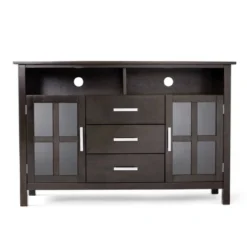 Waterloo Tall TV Stand For TVs Up To 55" Hickory Brown - WyndenHall 13 Waterloo Tall TV Stand For TVs Up To 55" Hickory Brown - WyndenHall -Furniture Sale Store GUEST 772ff19e 2fa2 43a8 bd73 4b2cfed76dbe