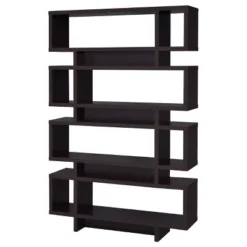 Reid 4 Shelf Bookcase - Coaster -Furniture Sale Store GUEST 77682bd9 ee61 49da 90d8 21a753a0d289
