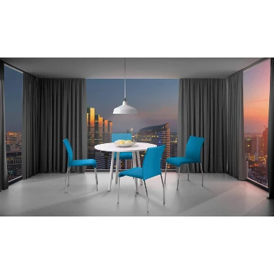 Set Of 4 Conway Stacking Chair - OSP Home Furnishings 1 Set Of 4 Conway Stacking Chair - OSP Home Furnishings