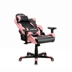 Ergonomic High Back Racer Style PC Gaming Chair Pink - Techni Sport -Furniture Sale Store GUEST 7782af21 75a3 4203 bf2f b25c09913f86