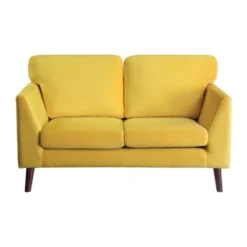 Tolley Velvet Loveseat In Yellow - Lexicon 9 Tolley Velvet Loveseat In Yellow - Lexicon -Furniture Sale Store GUEST 78084feb 5523 4614 91fb cbe32b76ee90