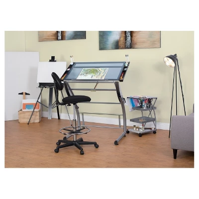 Triflex Drawing Table Soft Silver - Studio Designs 6 Triflex Drawing Table Soft Silver - Studio Designs - Image 6